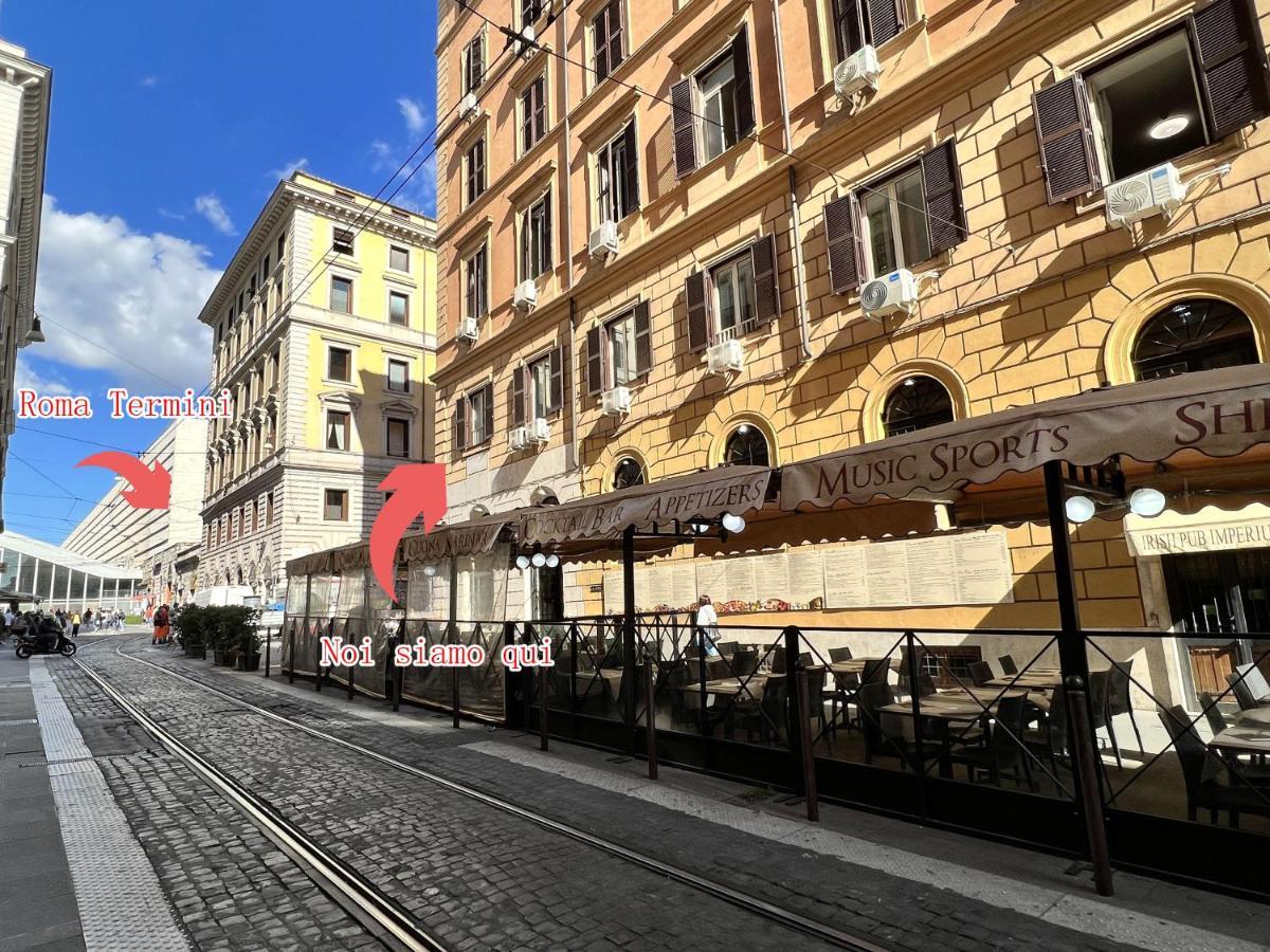 Hotel Domus Termini Rom Exteriör bild
