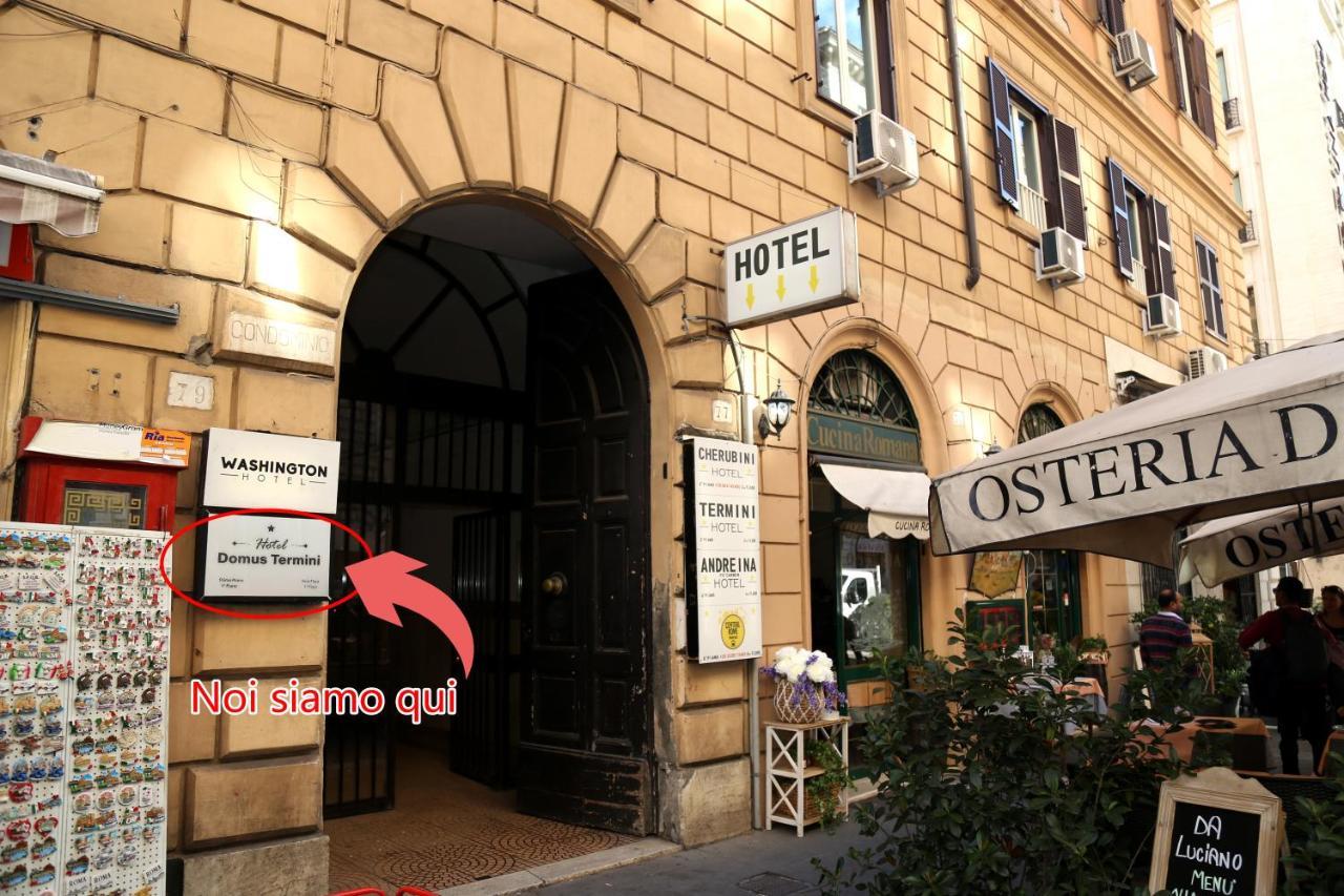 Hotel Domus Termini Rom Exteriör bild
