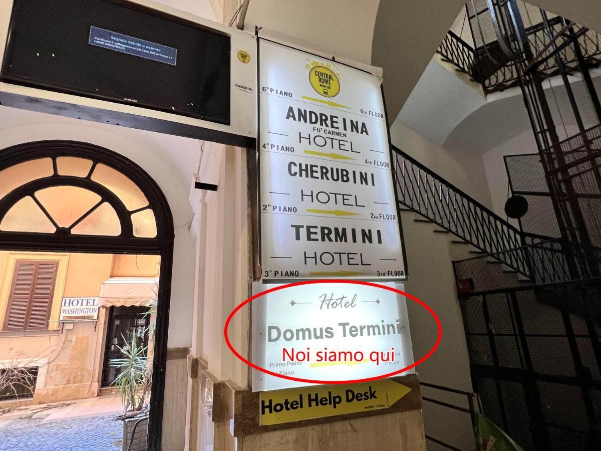 Hotel Domus Termini Rom Exteriör bild